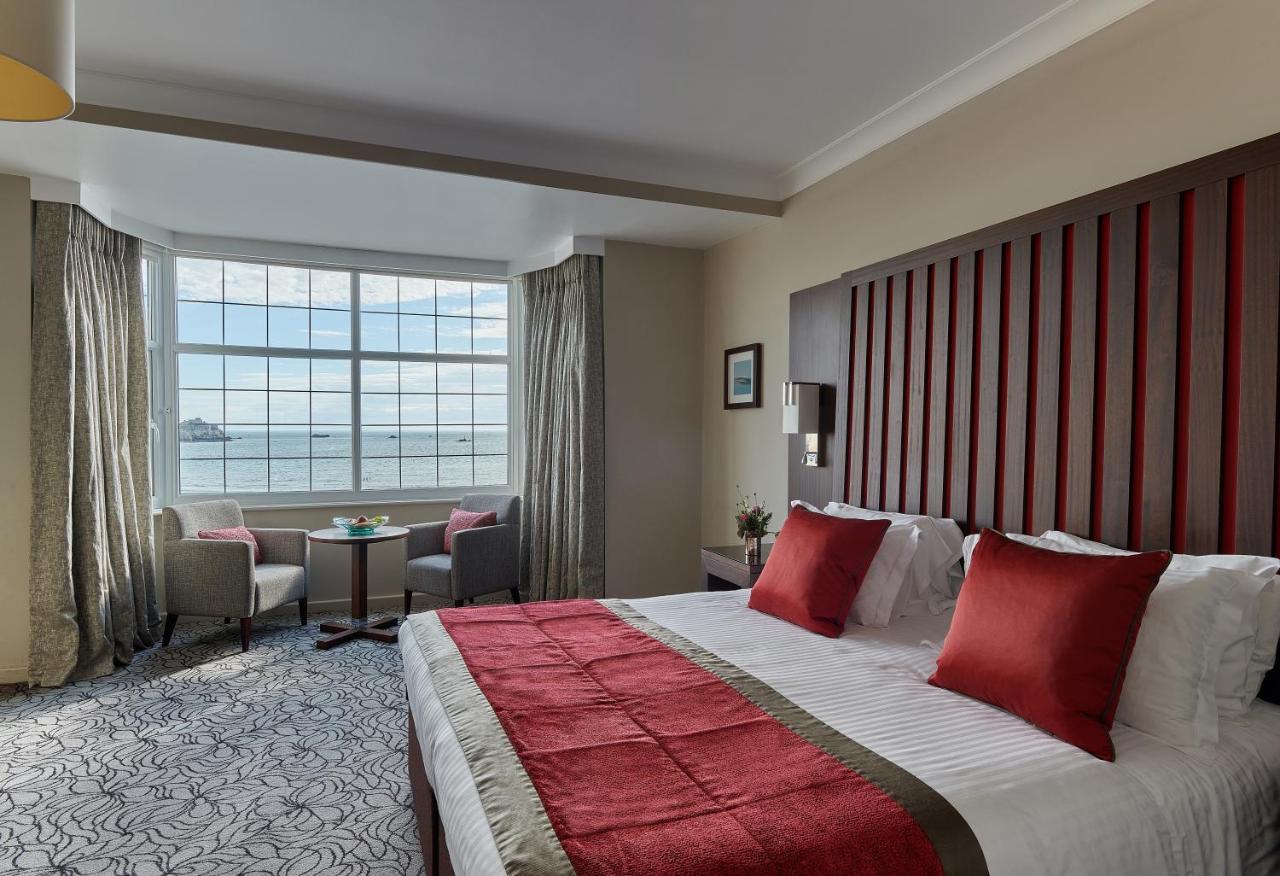 Grand Jersey Hotel And Spa Saint Helier Jersey Eksteriør bilde A room at the hotel